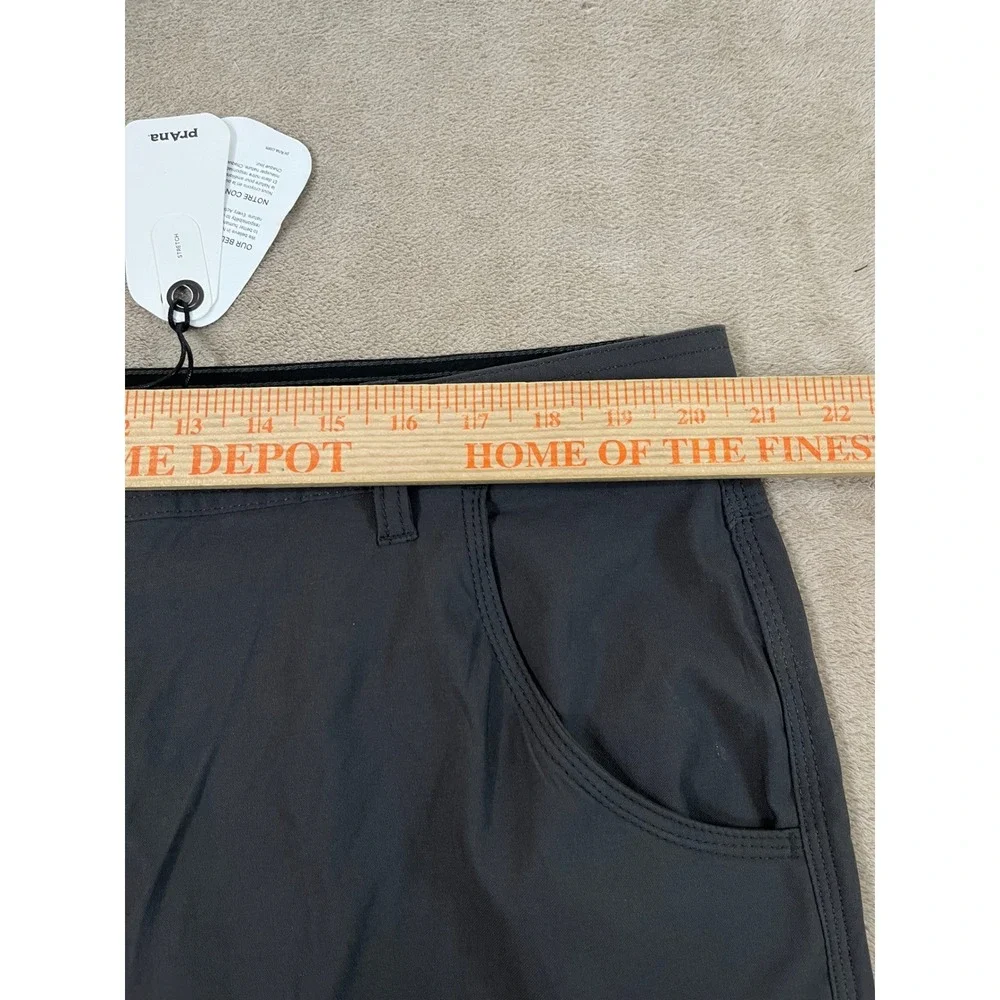 Prana Stretch Zion Slim Pant II Men's 40x34 Dark Iron Tapered Cargo MSRP $95 NEW